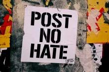 "Post no Hate" - Streetart