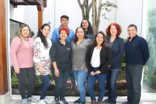 Das Team des Büros in Bogota/Kolumbien