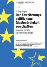 Cover: EU Policy Paper - Erweiterungspolitik