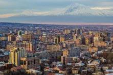 Yerevan aus der Vogelperspektive