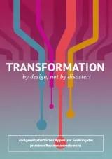 Cover Publikation Transformation by design, not by disaster